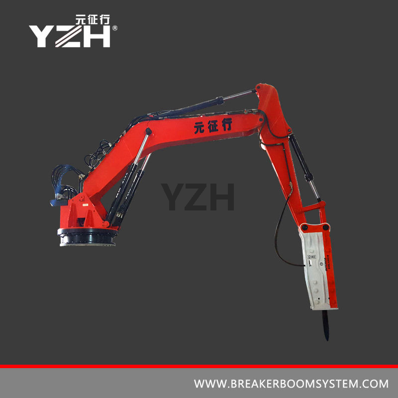 Pedestal Rockbreaker Boom Systems